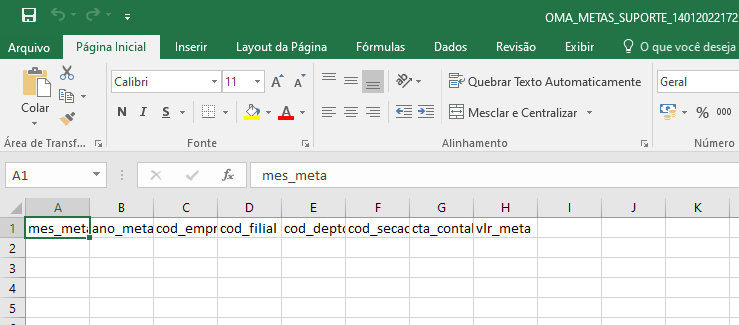 CADASTRO DE METAS OMA 025